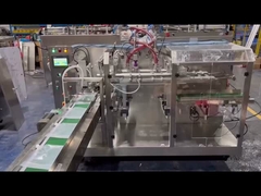 máquina doble del doypack del relleno del gránulo