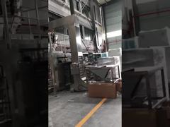 Máquina empacadora de pesaje de alta velocidad para patatas fritas/galletas/bizcochos con 10 cabezales multipeso