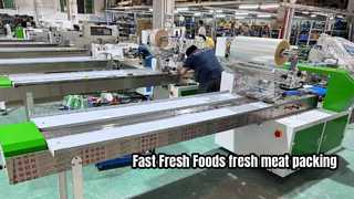 Velocidad y eficiencia de la máquina flow pack LC 580S