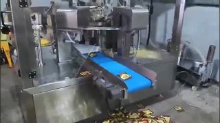 Solución automática de empaquetadora de bolsa preparada de antemano rotatoria del gránulo del fertilizante 51g