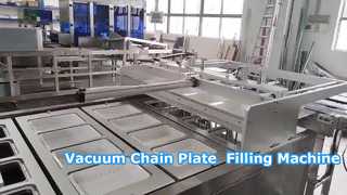 Máquina automática de sellado al vacío para envasado de alimentos