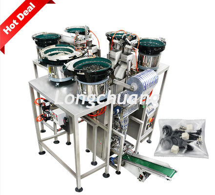 Wooden Peg Screw Counting Packing Machine Dowel Set Counting And Packing Machine